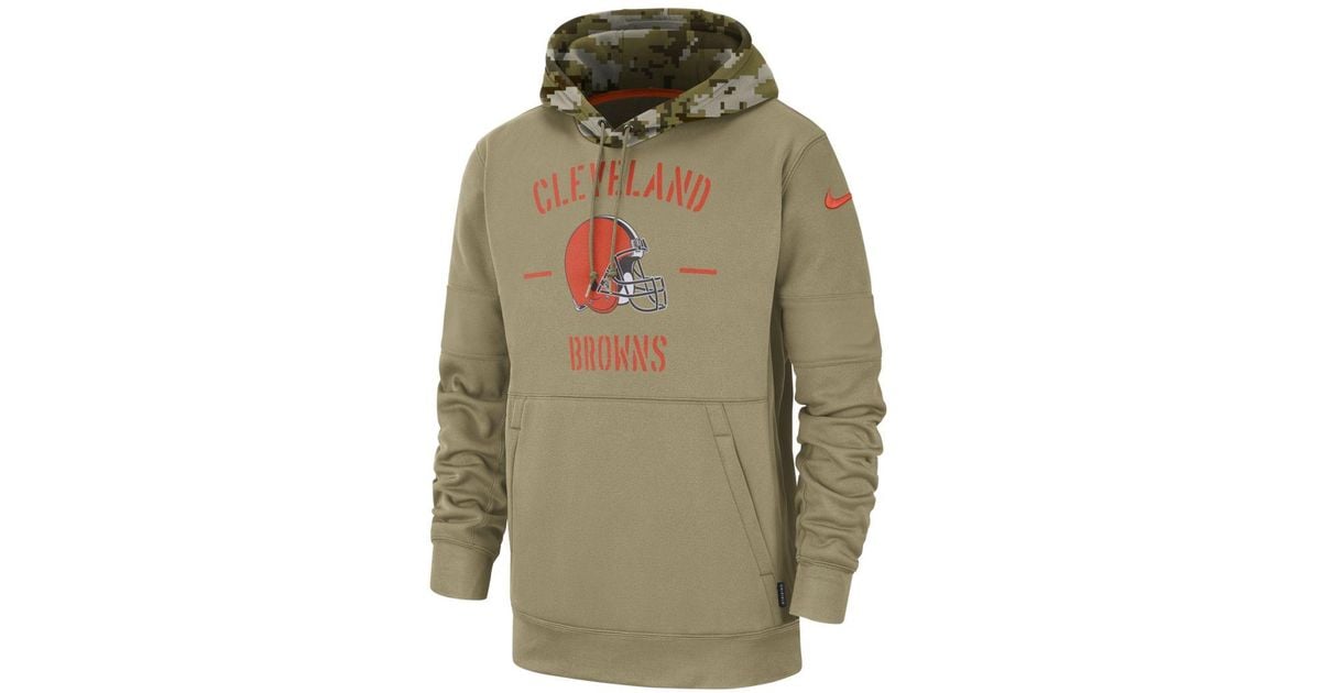 salute to service browns hoodie