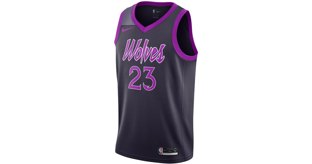 timberwolves jersey city edition