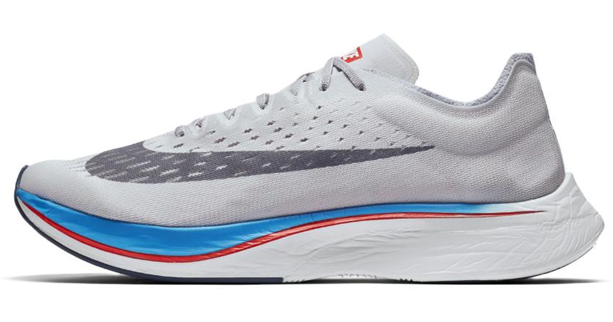 Nike Gray Zoom Vaporfly 4% Running Shoe Nike wmns nike air zoom fly 2 sport Urge shoes in pink women