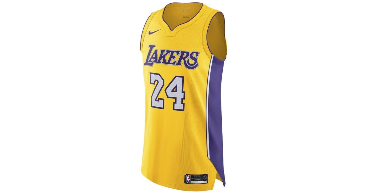 Nike Kobe Bryant Icon Edition Authentic (los Angeles Lakers) Nba ...