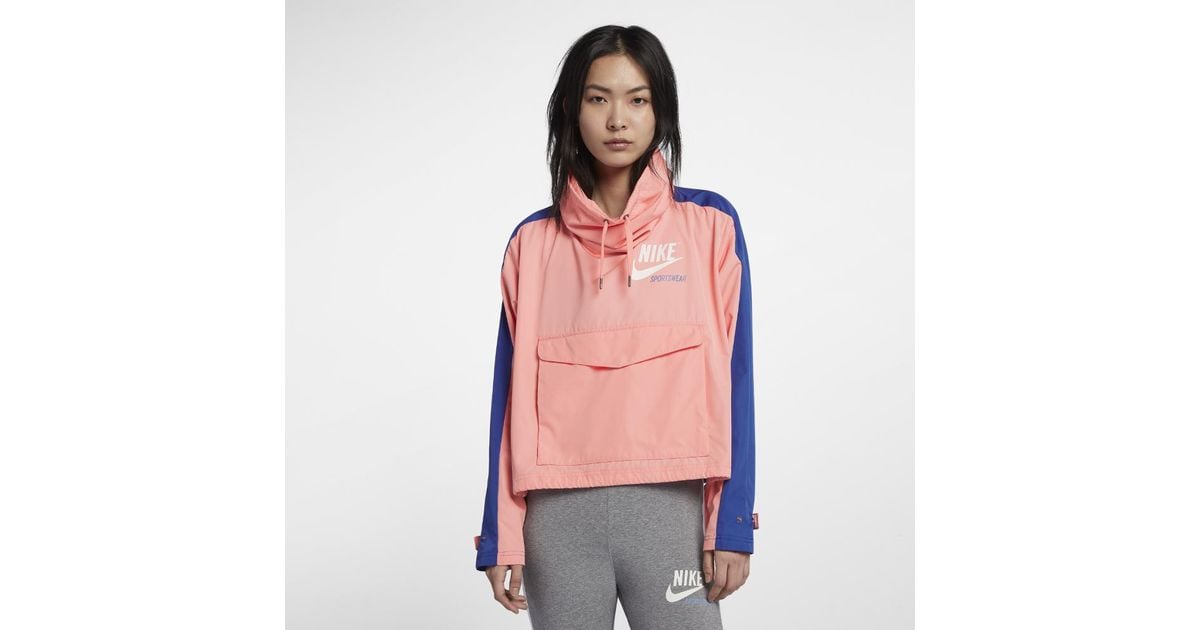 Nike Sportswear Archive Women's Jacket in Pink | Lyst