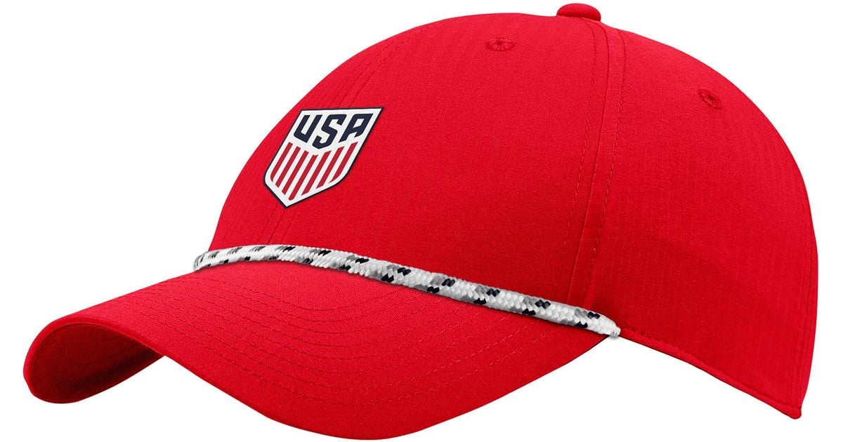 university red nike hat