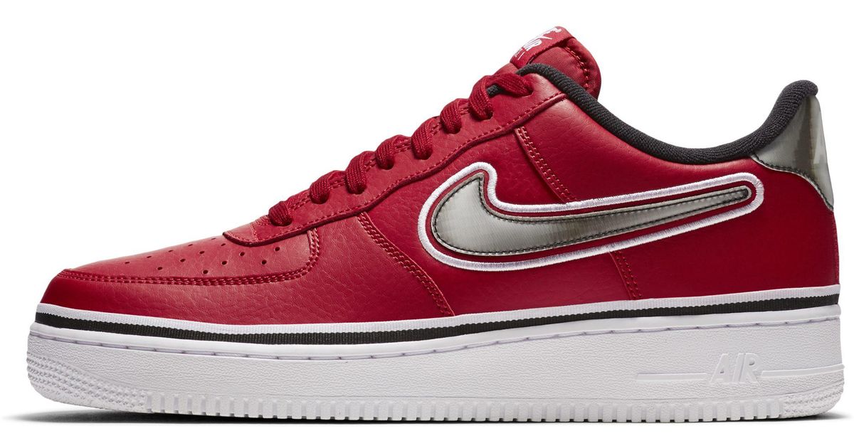 air force 1 nba rouge
