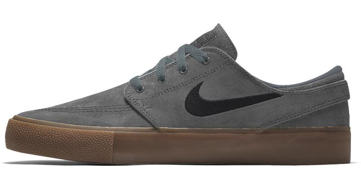 Nike Sb Zoom Stefan Janoski Rm By You Custom Skate Shoe in Brown | Lyst