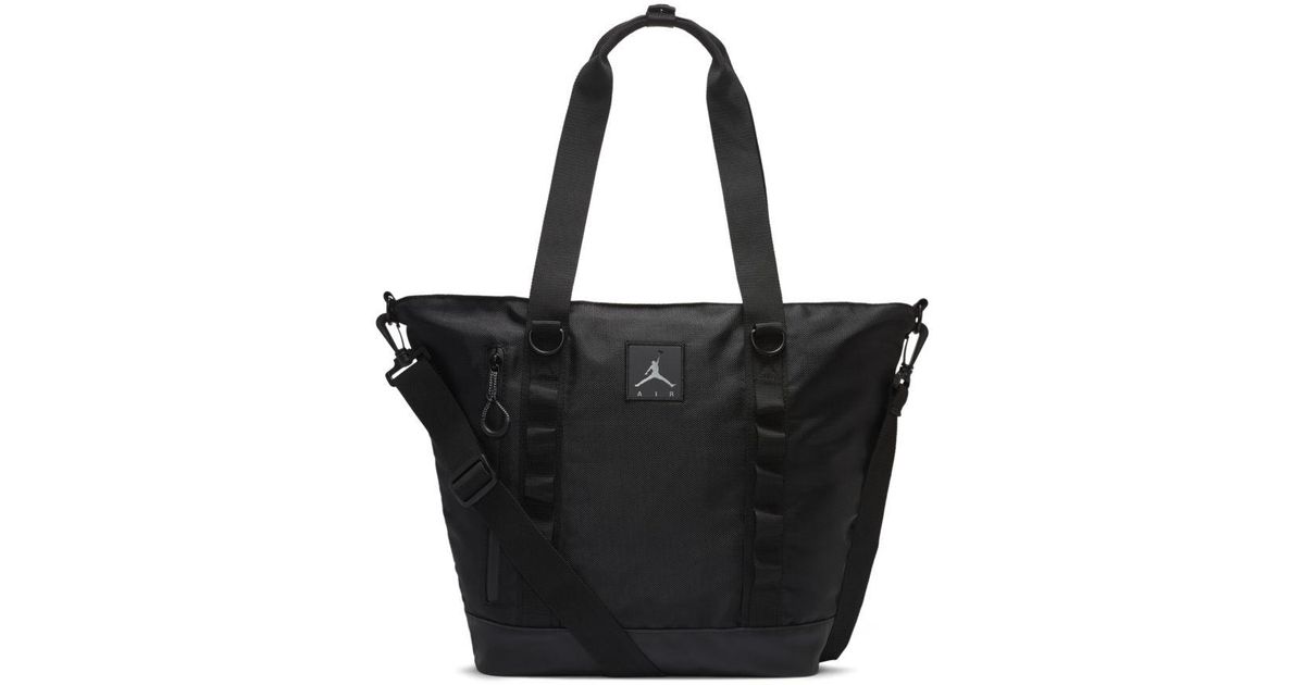 Nike Synthetic Air Jordan Tote Bag in Black for Men | Lyst