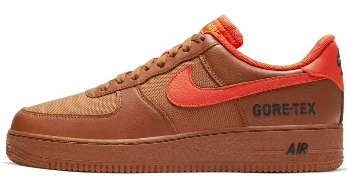 gore tex air force 1 orange