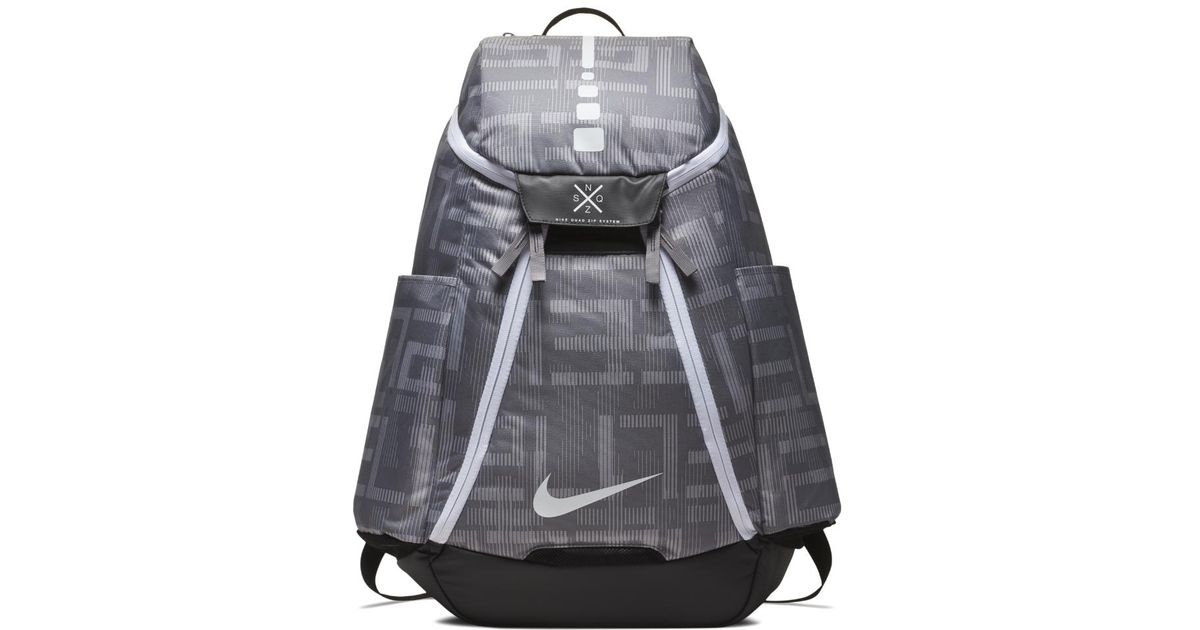 gray nike elite backpack