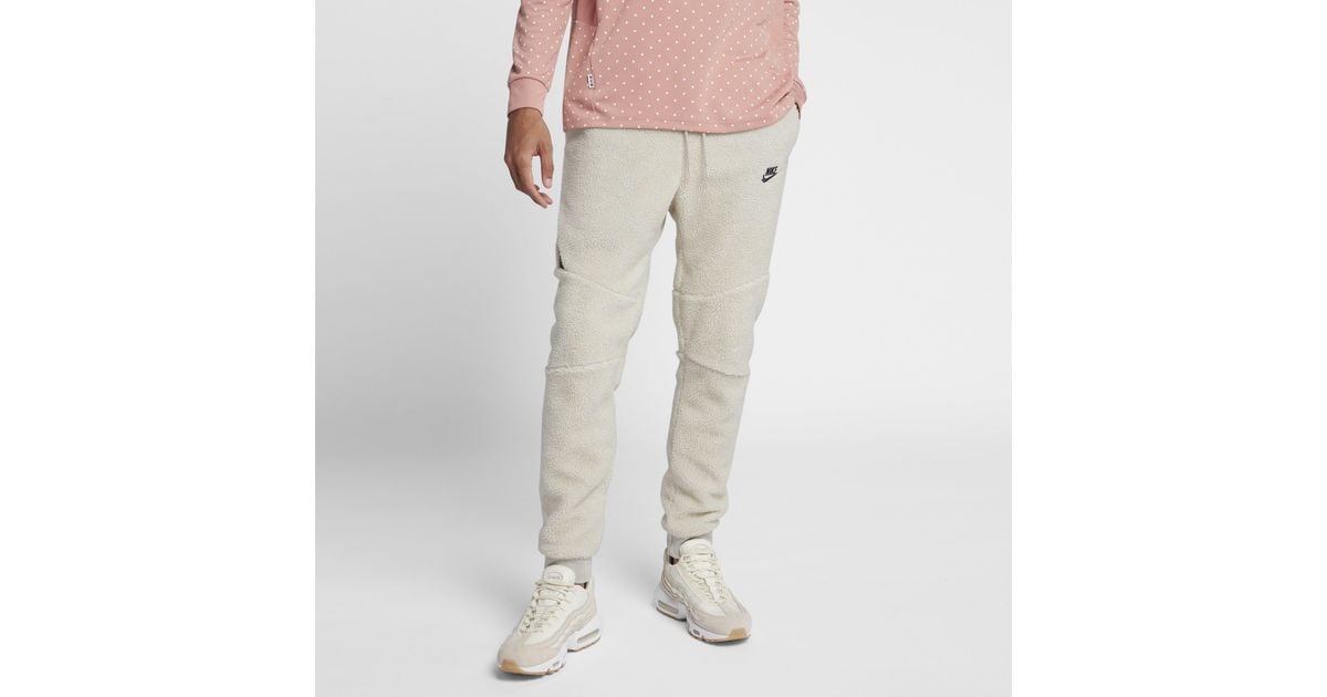 Men's sherpa joggers nike sportswear tech fleece icon sale