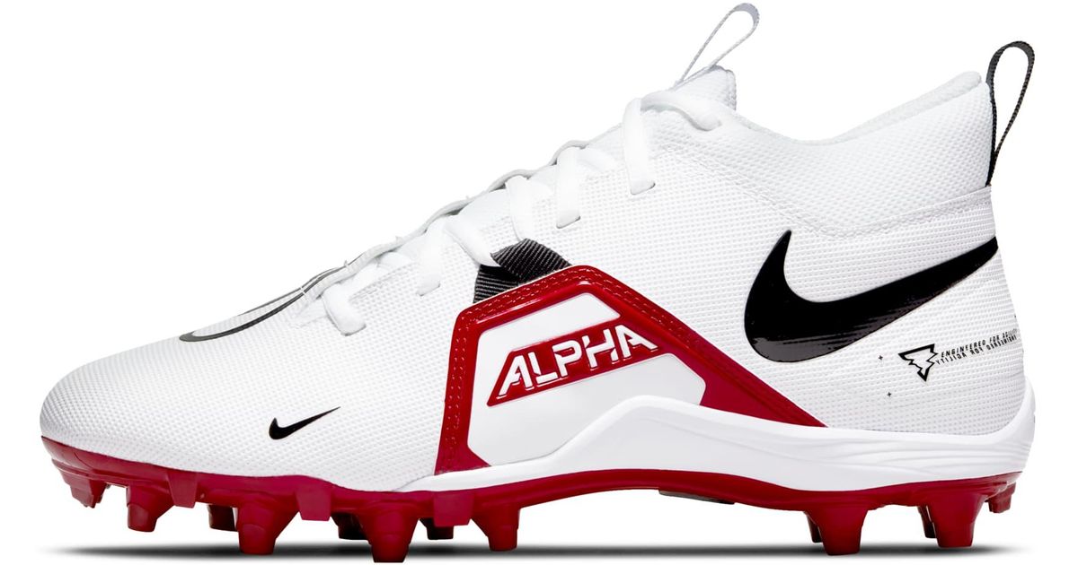 Nike Alpha Menace Varsity 3 Football Cleats in Red for Men Lyst
