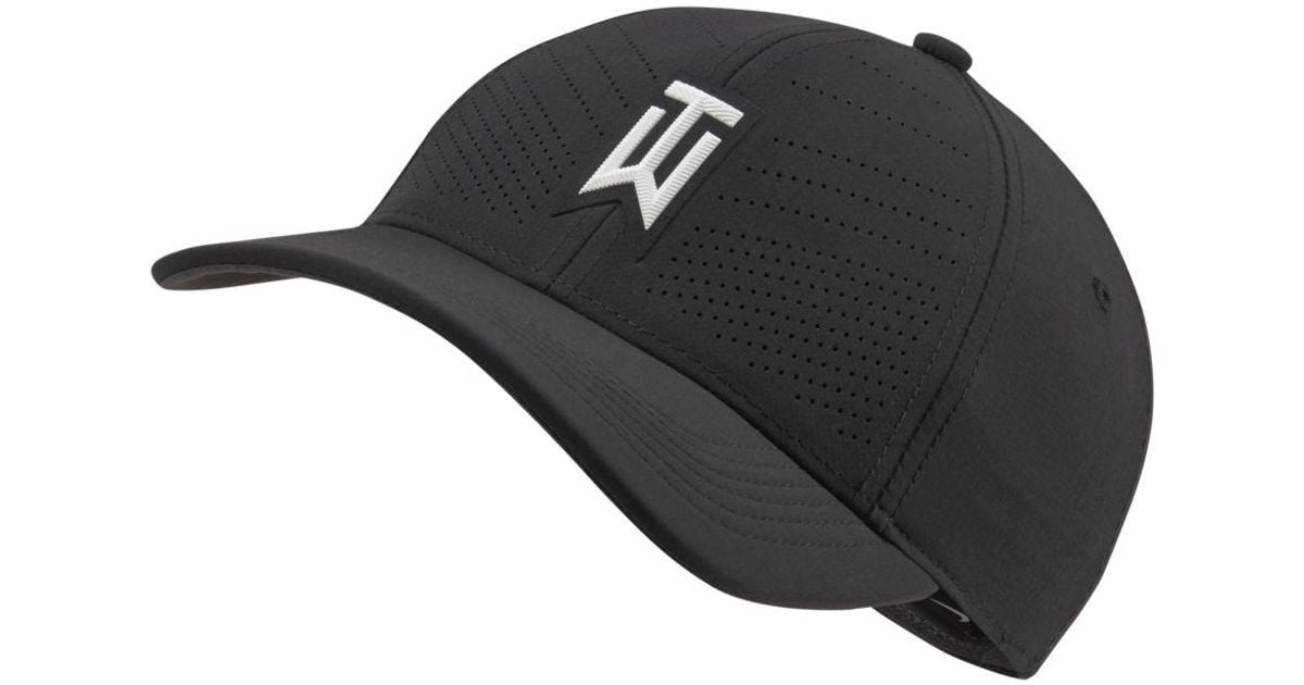 Nike Aerobill Tiger Woods Heritage86 Golf Hat Black Lyst