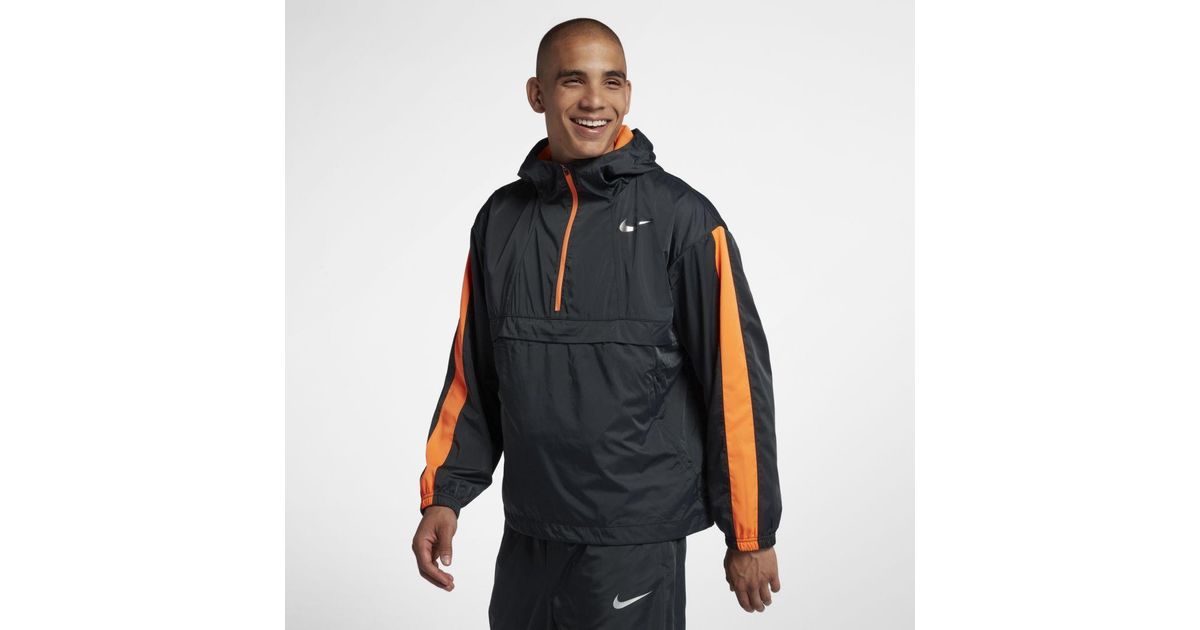 Nike Repel Anorak Running Track Jacket 