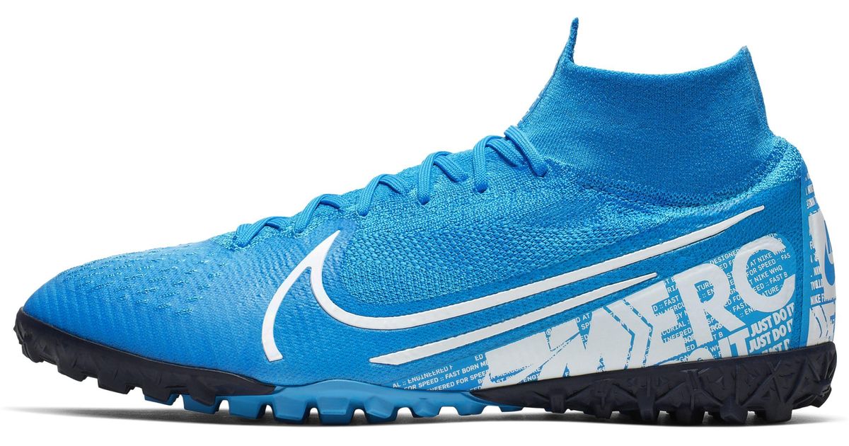 Nike Mercurial Superfly 7 Elite Tf Artificial-turf Football Shoe in Blue  for Men | Lyst UK