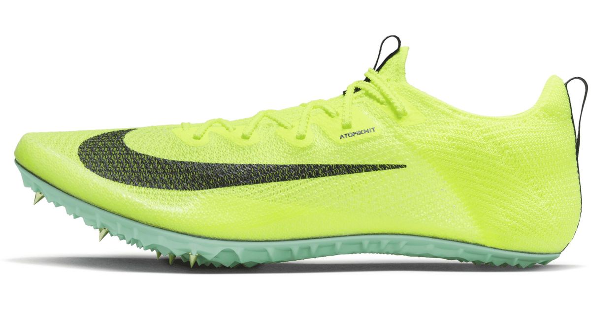 Nike Zoom Superfly Elite 2 Track & Field Sprinting Spikes in Yellow for