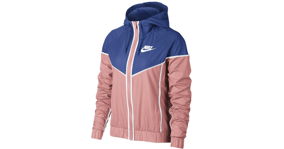 nike windrunner coral