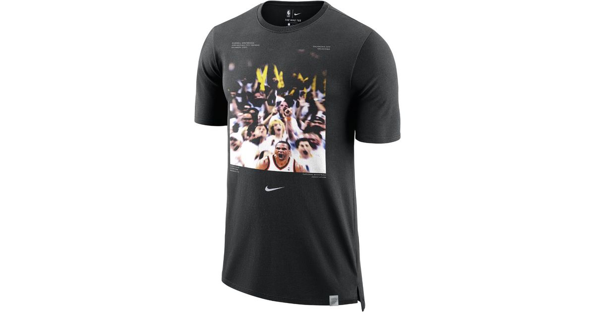 russell westbrook t shirt nike