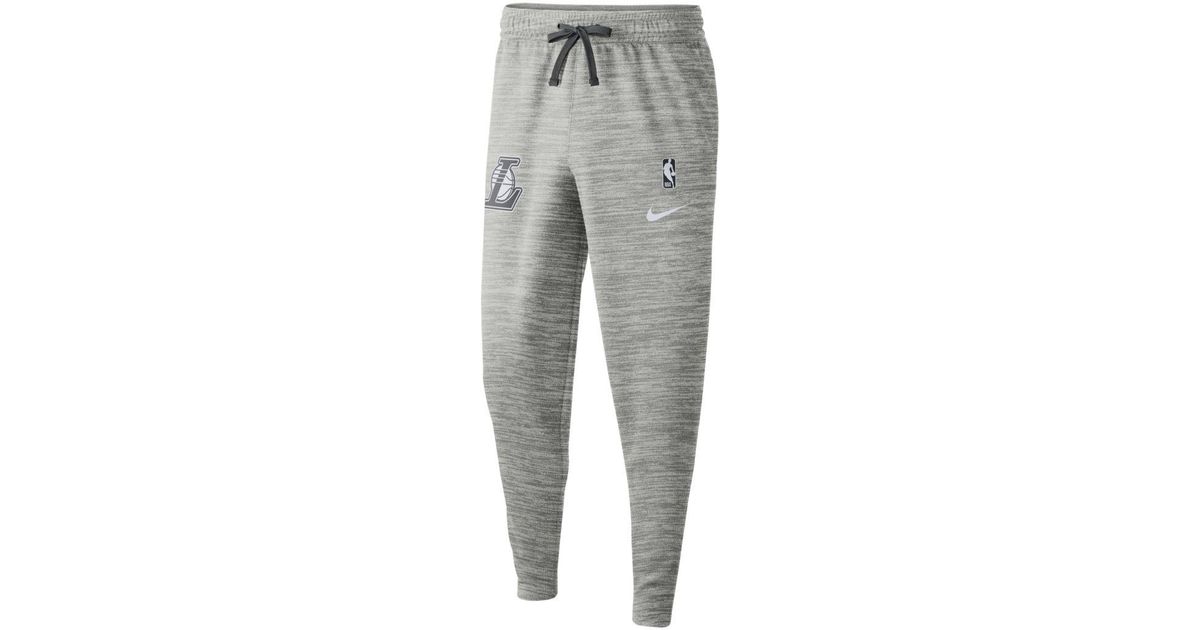 Nike Los Angeles Lakers Spotlight Nba Pants in Carbon Heather (Gray) for  Men - Lyst