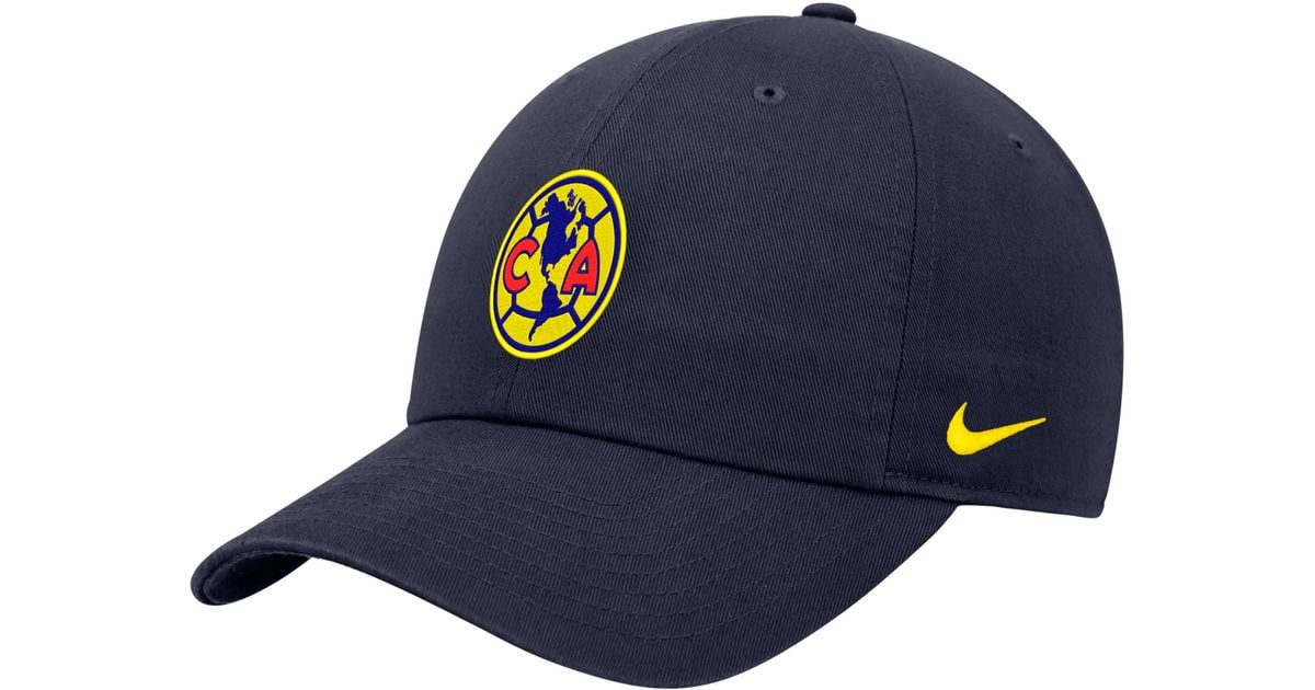 Casquette Nike Vintage Bleue Italie Football - Taille Unique, Portrait Andrea Pirlo
