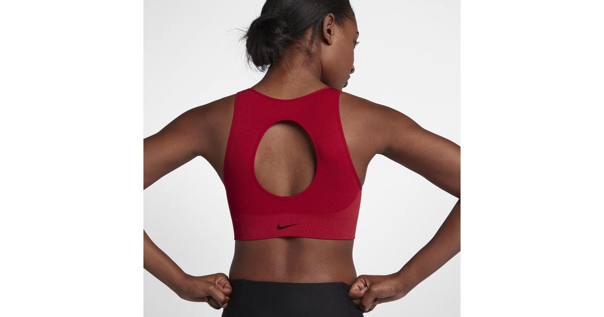 nike seamless sports bralette