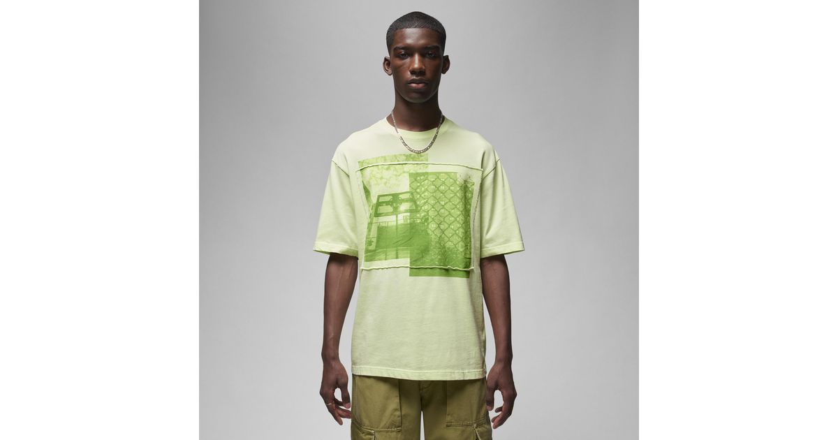 Jordan 2024 green shirt