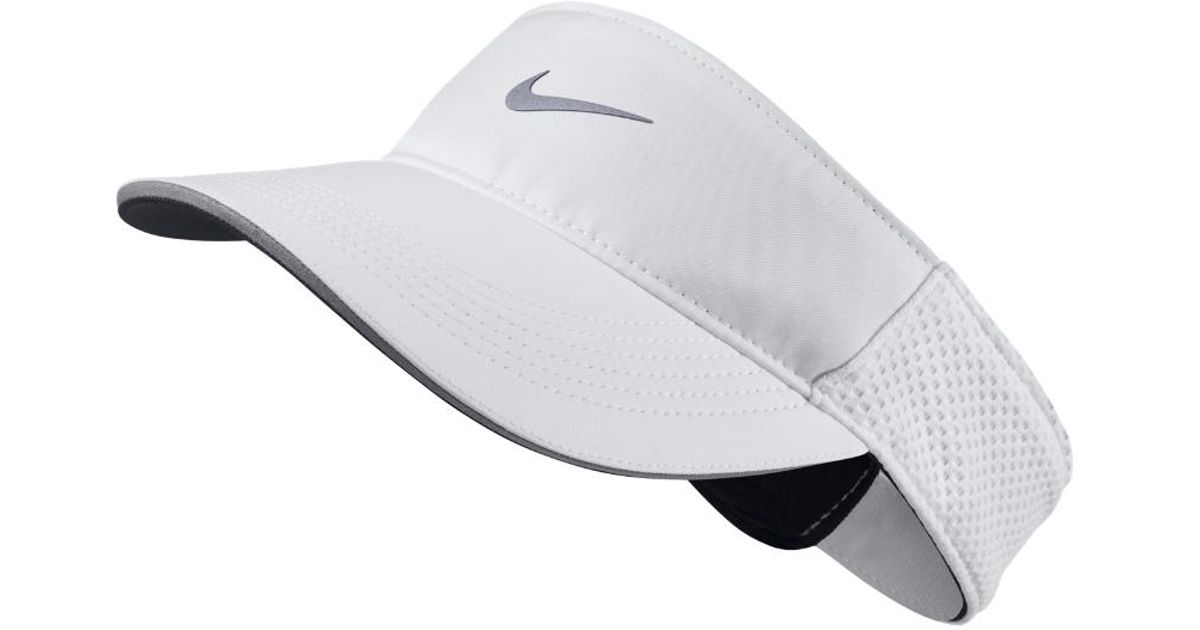 all white nike hat