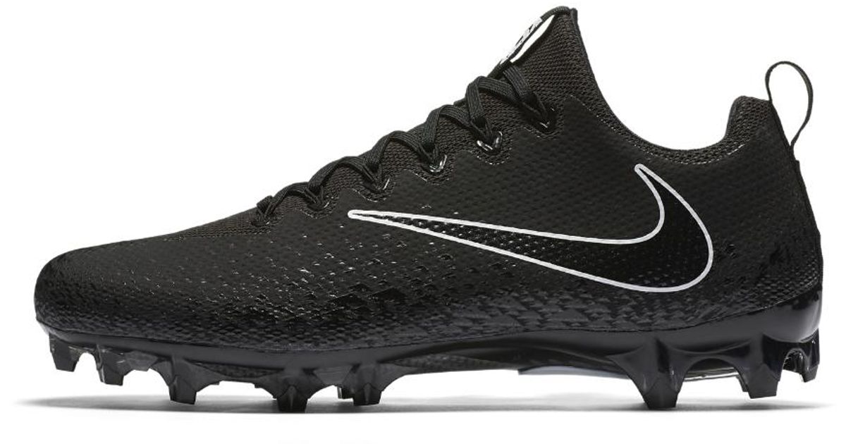 nike vapor cleats black and white