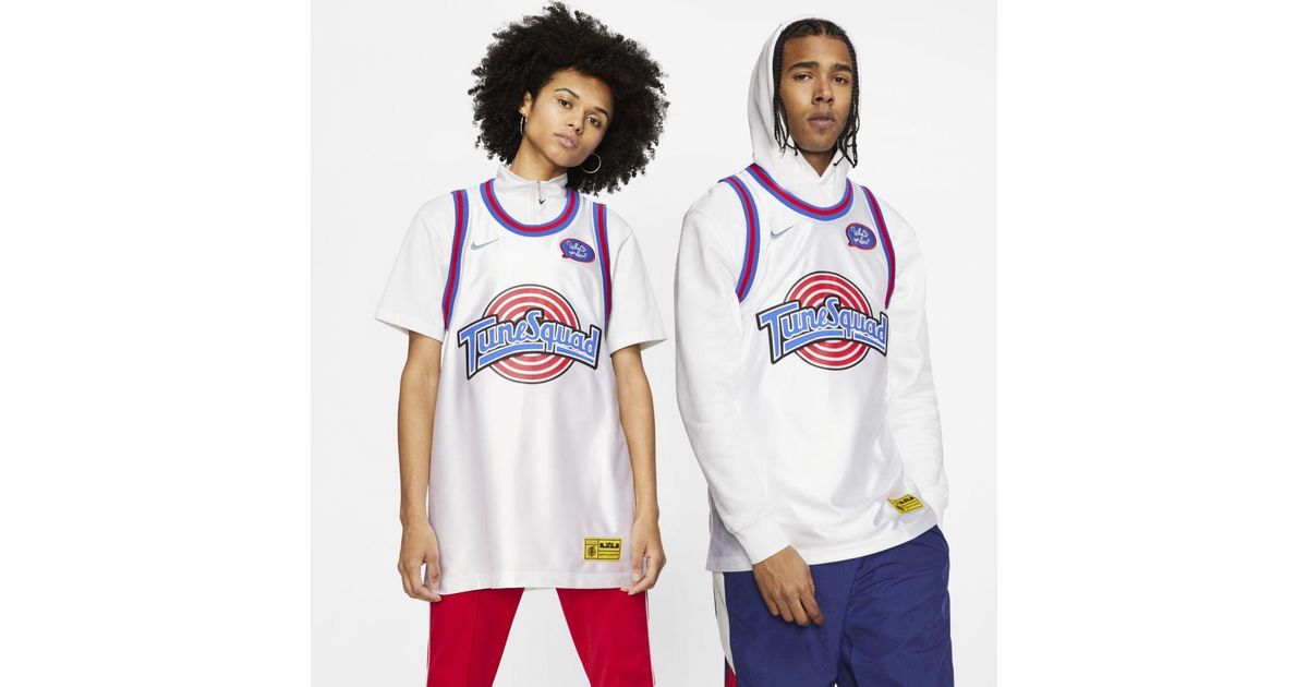 lebron tune squad jersey
