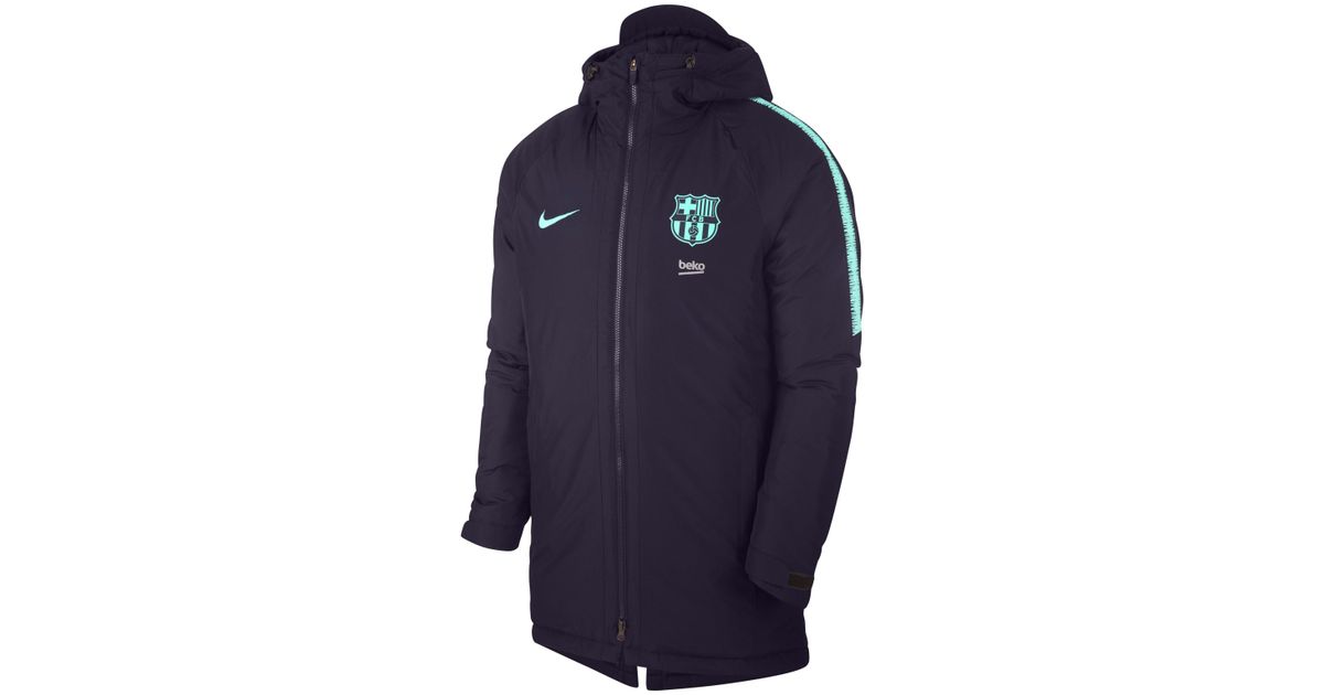 barcelona squad jacket