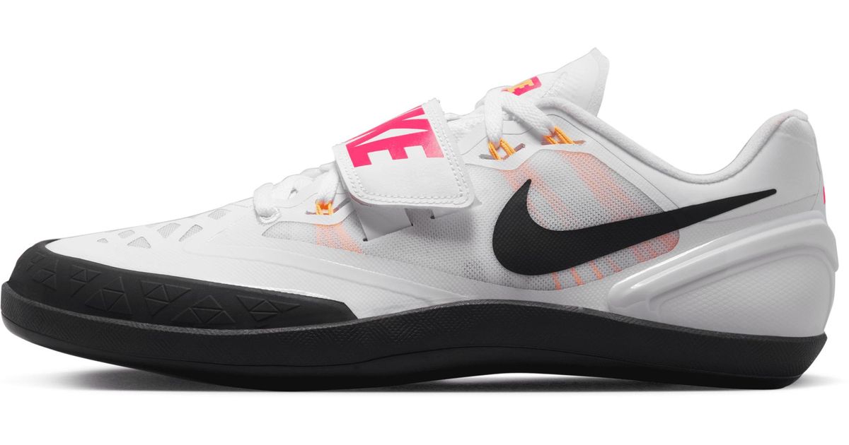 Nike Unisex Zoom Rotational 6 Track & Field Throwing Shoes In White, in