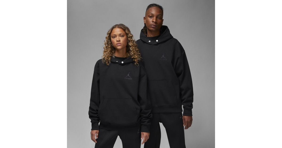 Nike Jordan X A Ma Maniére Jacquard Hoodie In Black, for Men | Lyst
