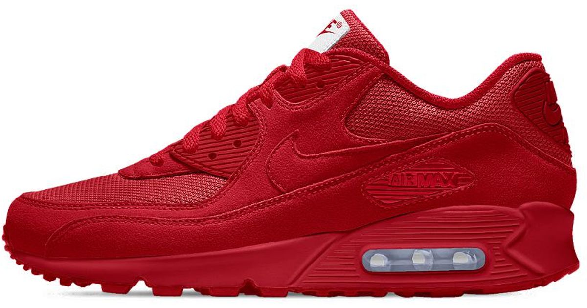 nike air max 90 id red