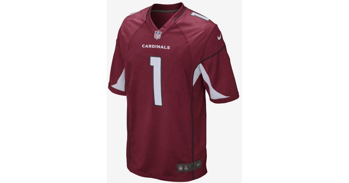 Nike Nfl Arizona Cardinals Game Jersey Football Jersey in Red for Men