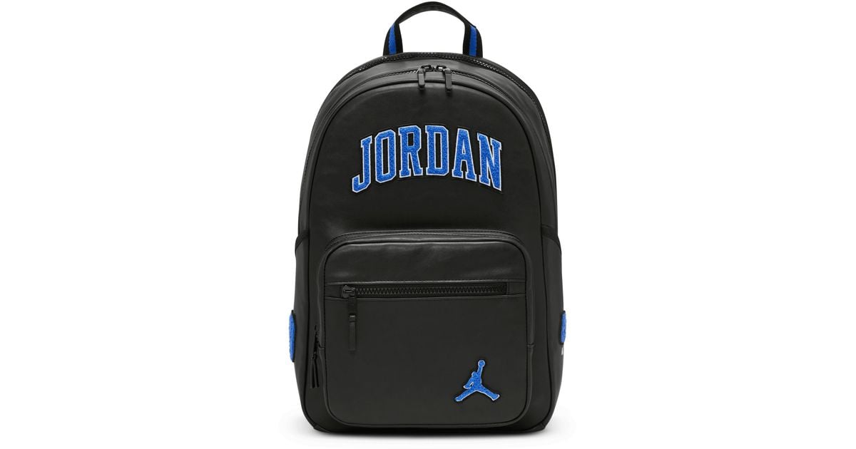 NIKE☆JORDAN☆Borough Varsity Backpack(20L) Blue Jordan Borough Graphic Backpack (20L). Nike NL