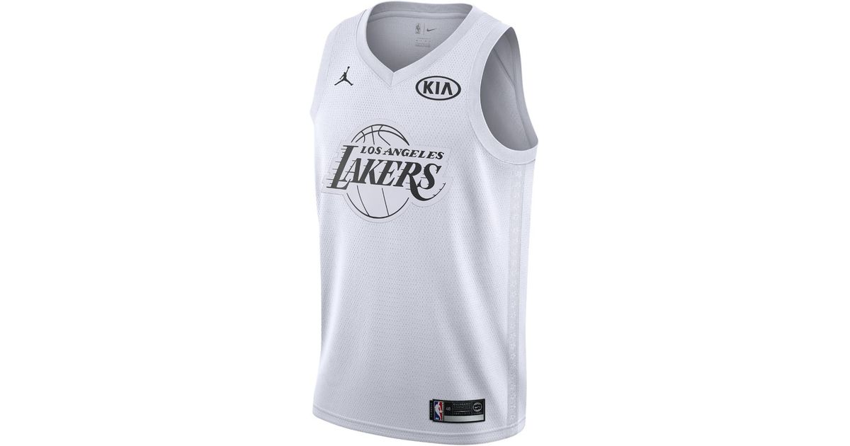 Nike Kobe Bryant All-star Edition Swingman Jersey Men's Nba Connected Jersey,  By Nike in White for Men | Lyst