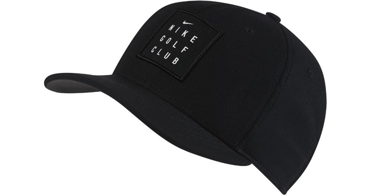 Nike Synthetic Golf Club Classic 99 Golf Hat (black) for Men | Lyst