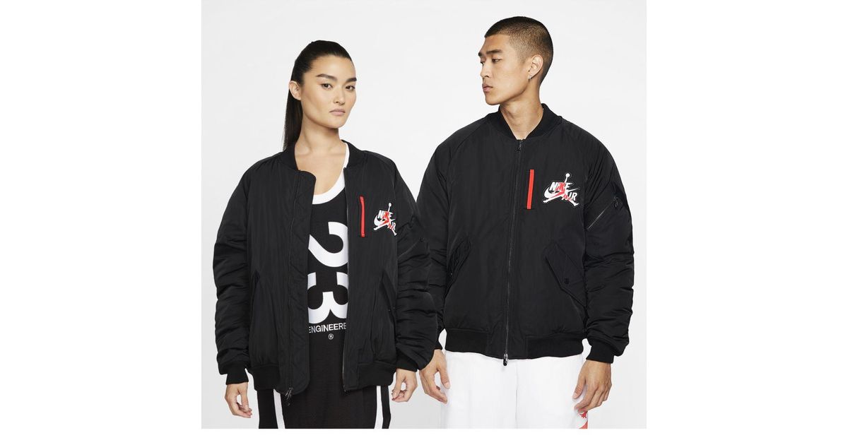 jordan wings bomber jacket