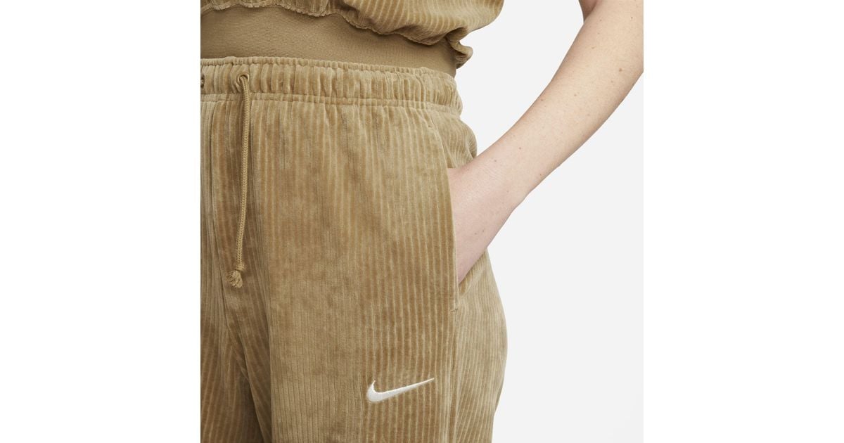 velour joggers nike