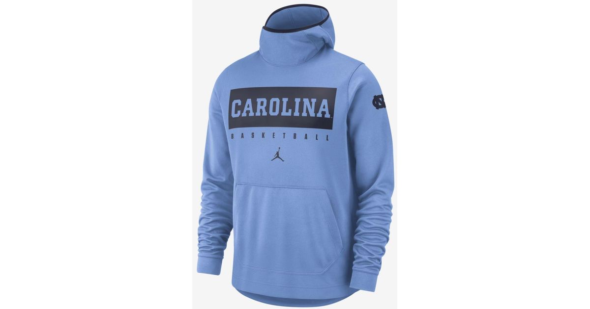 Nike Jordan College Spotlight (unc) Pullover Hoodie in Blue for Men - Lyst