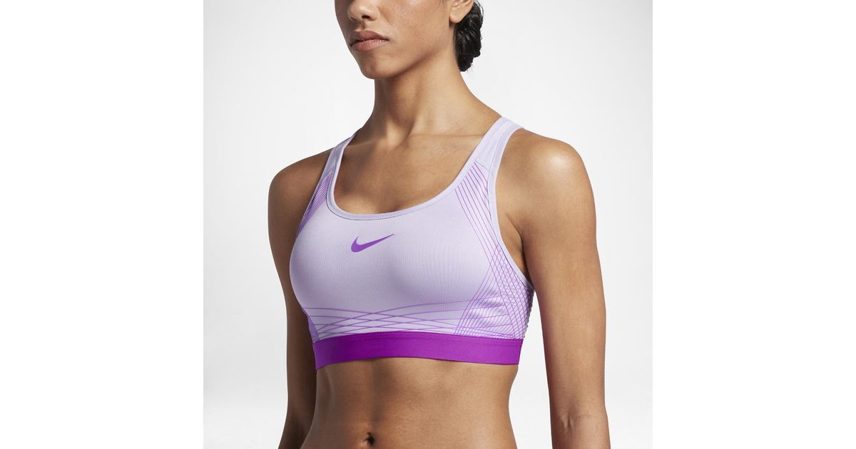 nike pro hyper classic padded sports bra