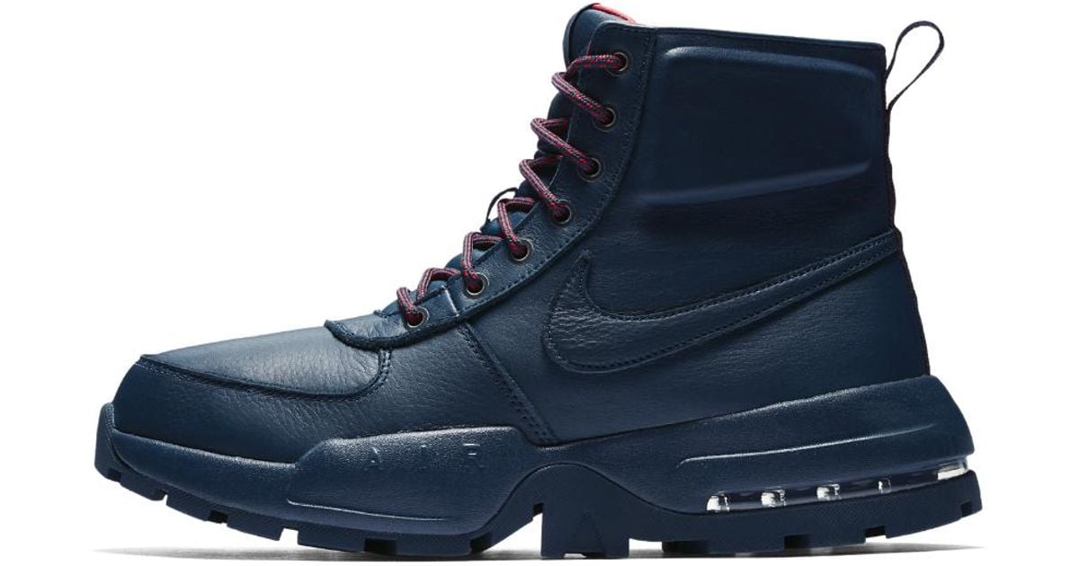 blue nike boots mens