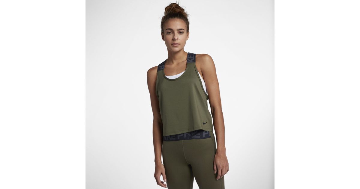 nike pro intertwist tank