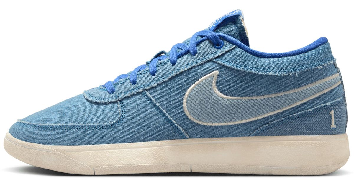nike shoe with blood