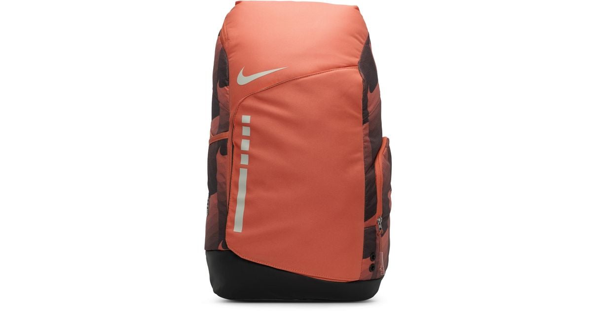 Nike Hoops Elite Printed Backpack (32L) in Orange | Lyst
