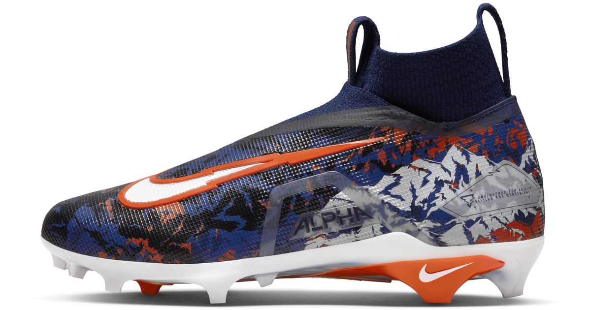 navy blue nike cleats football
