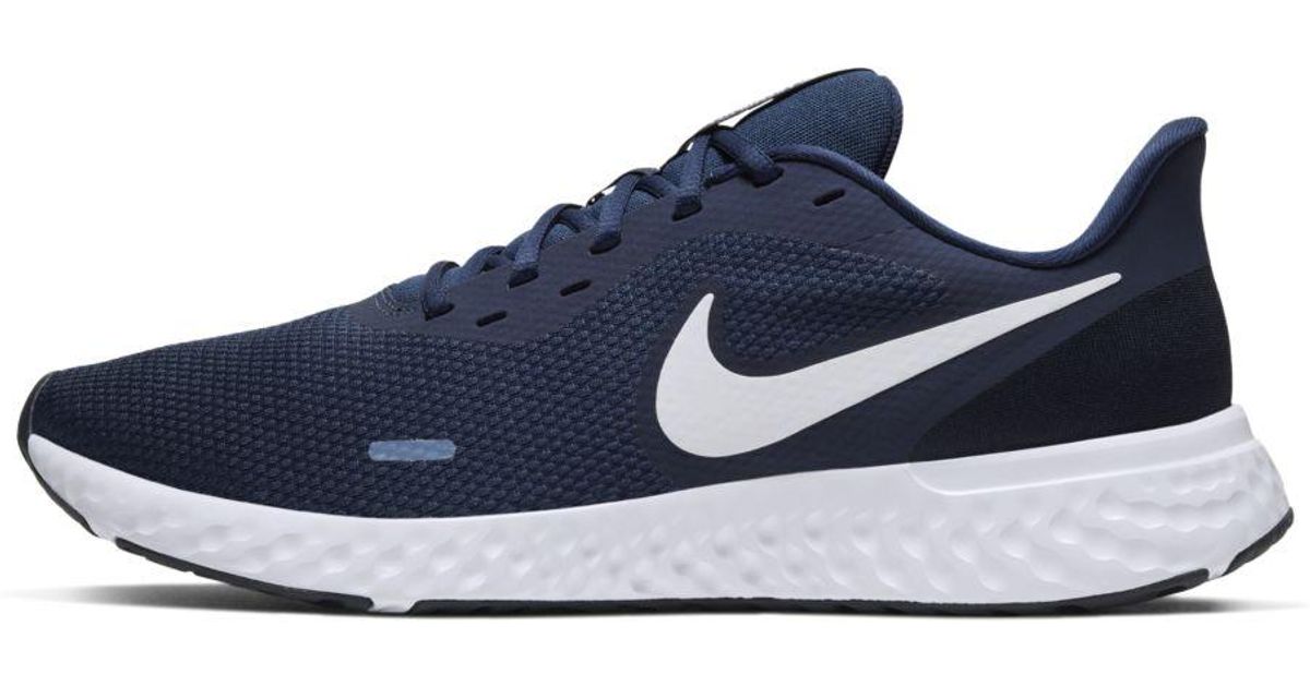 Nike Revolution 5 Running Shoe in Midnight Navy (Blue) for Men - Lyst