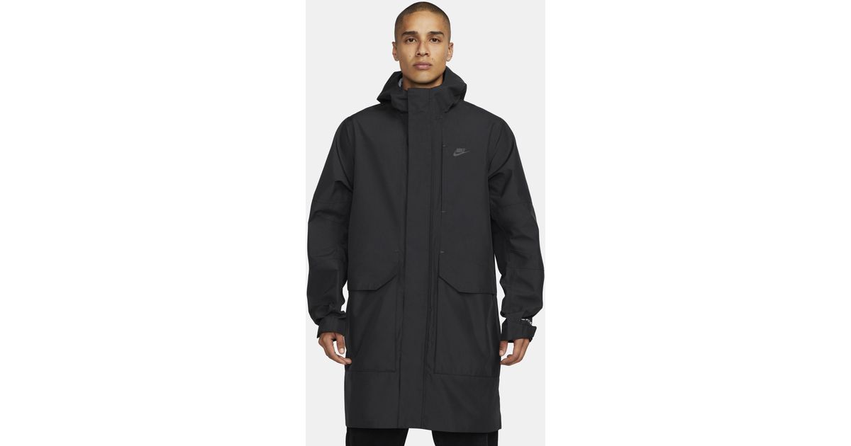 Nike Synthetic Sportswear Stormfit Adv Shell Parka in Black for Men