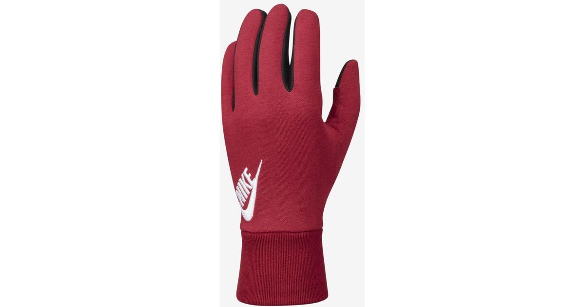 Nike Club Fleece Training Gloves in Red for Men Lyst