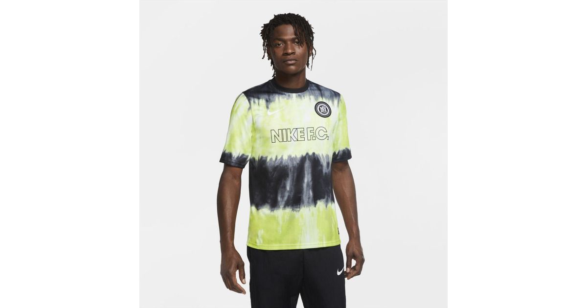 Nike F.c. Soccer Jersey in Black for Men Lyst