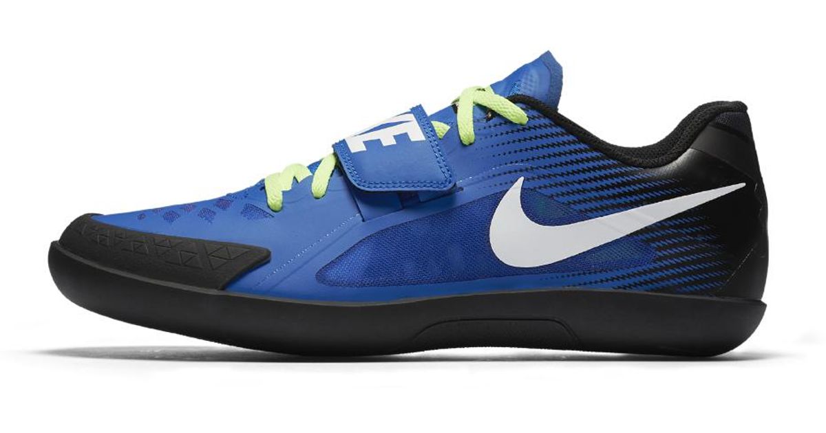 Nike Zoom Rival Sd 2 Throwing Spike in Blue for Men | Lyst