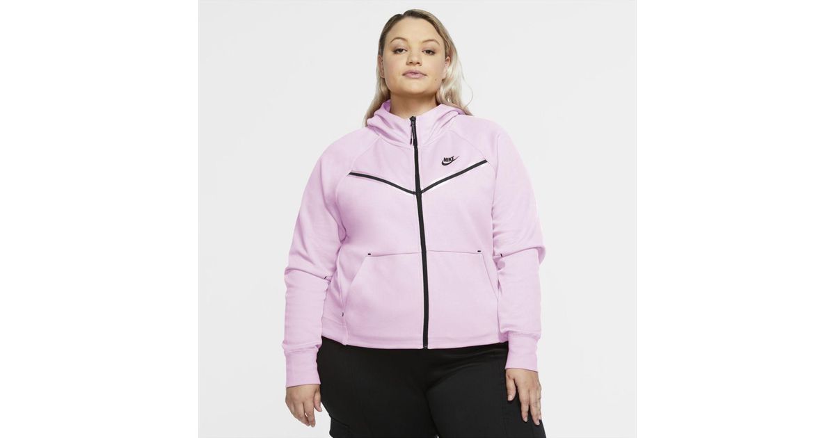 Nike Sportswear Tech Fleece Full-zip Long Sleeve (beyond Pink) - Save ...