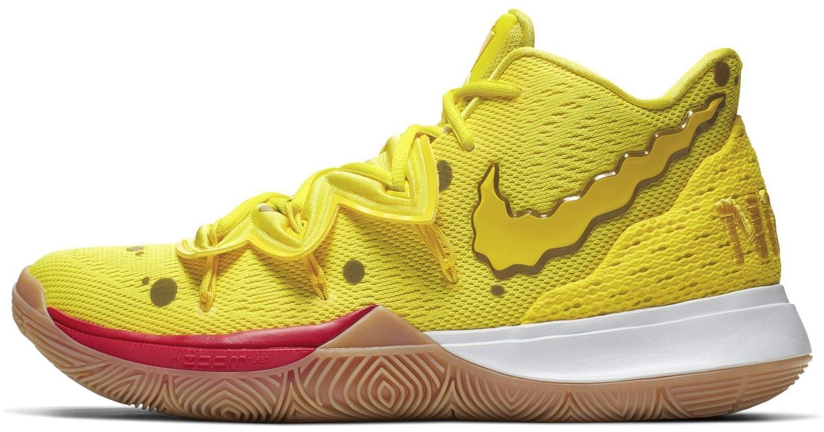 Scarpa da basket Kyrie 5'SpongeBob SquarePants' da Uomo di Nike in Giallo -  Lyst